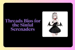 Threads Bios for the Sinful Serenaders