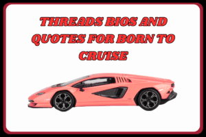 2500+ Threads bios for car lovers
