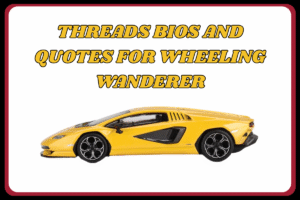 2500+ Threads bios for car lovers