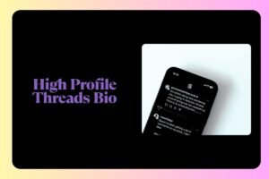 High Profile Threads Bio