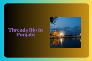 Threads Bio in Punjabi