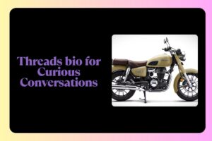 Threads bio for Curious Conversations