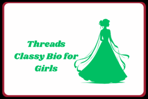 1700+ Threads Bio For Girls (Attitude – Stylish)